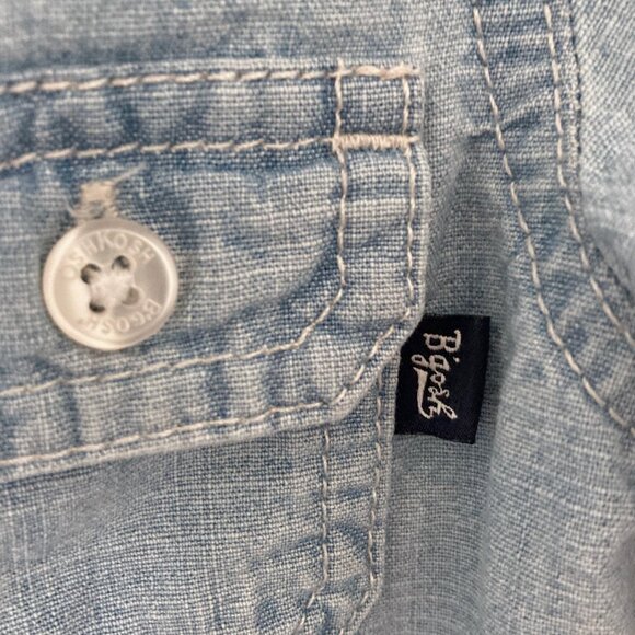 Oshkosh B'gosh BabyBodysuits - Long Sleeve Denim - set of 2 - Picture 7 of 8